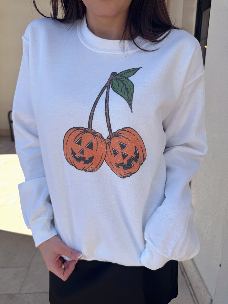 Pumpkin Cherries Sweatshirt