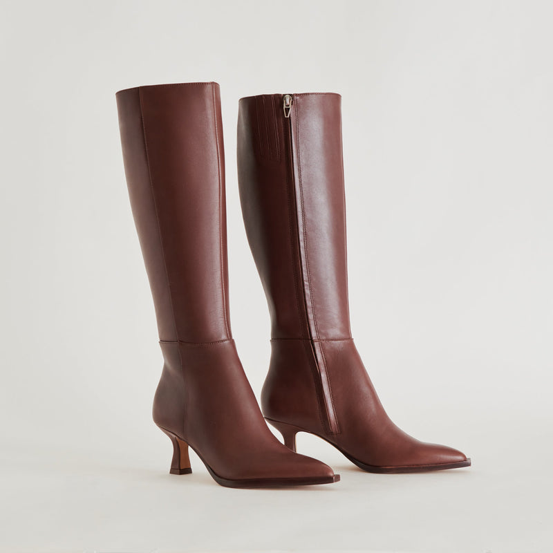 Dolce Vita Auggie Boots - Chocolate Leather