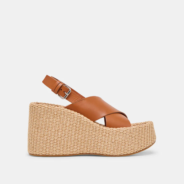 Dolce Vita Skylar Wedges Brown Leather