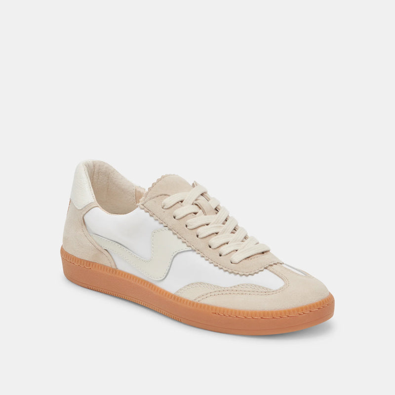 Dolce Vita Notice Sneakers in Ivory Multi Nylon