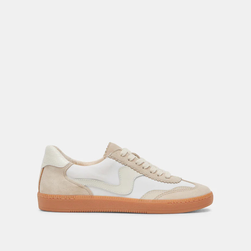 Dolce Vita Notice Sneakers in Ivory Multi Nylon