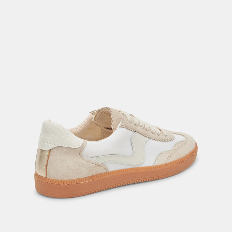 Dolce Vita Notice Sneakers in Ivory Multi Nylon