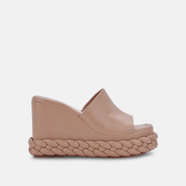Dolce Vita Elene Wedges Cafe Leather