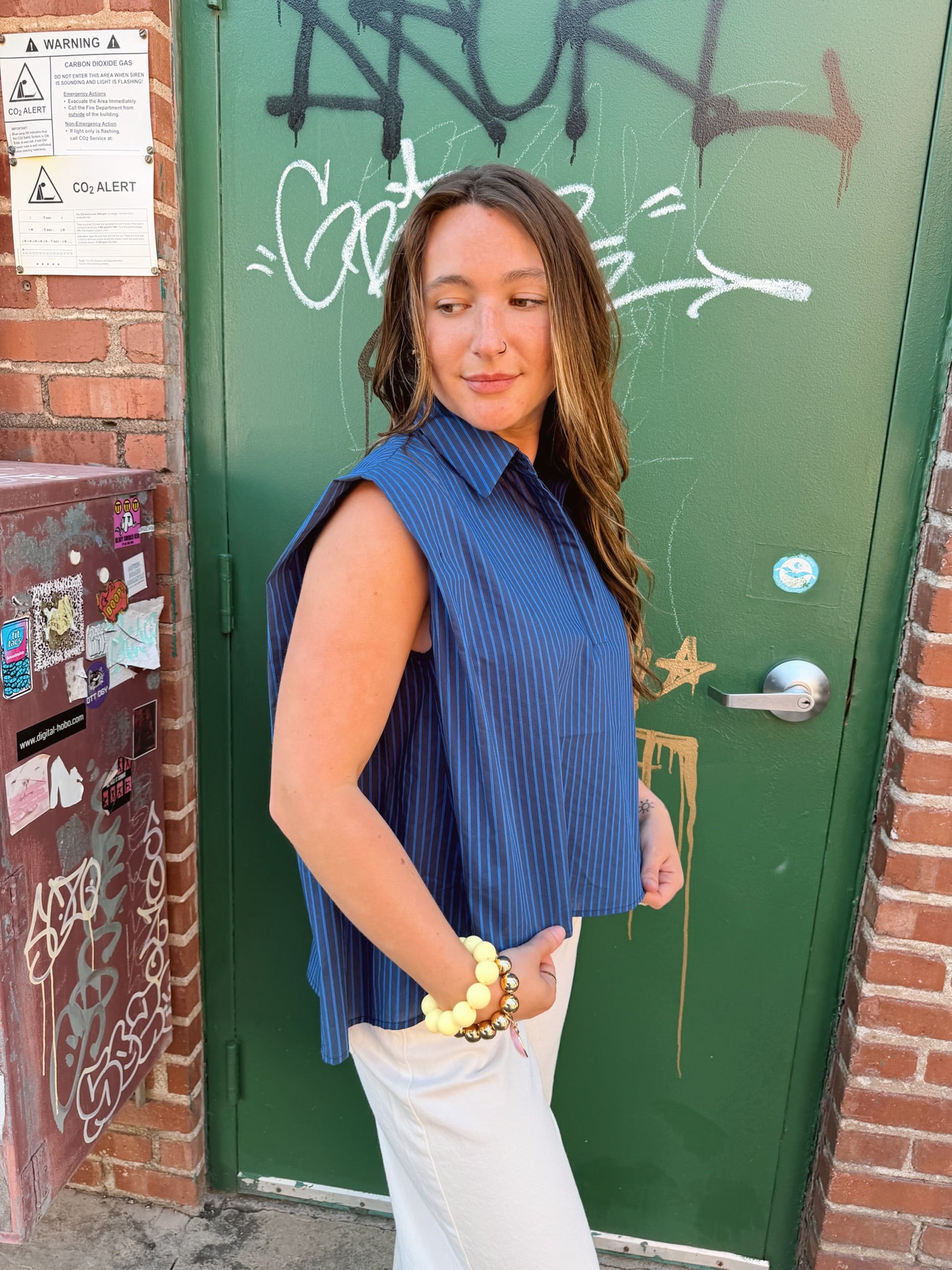 Jiji Arthur Shirt in Bleu Marine