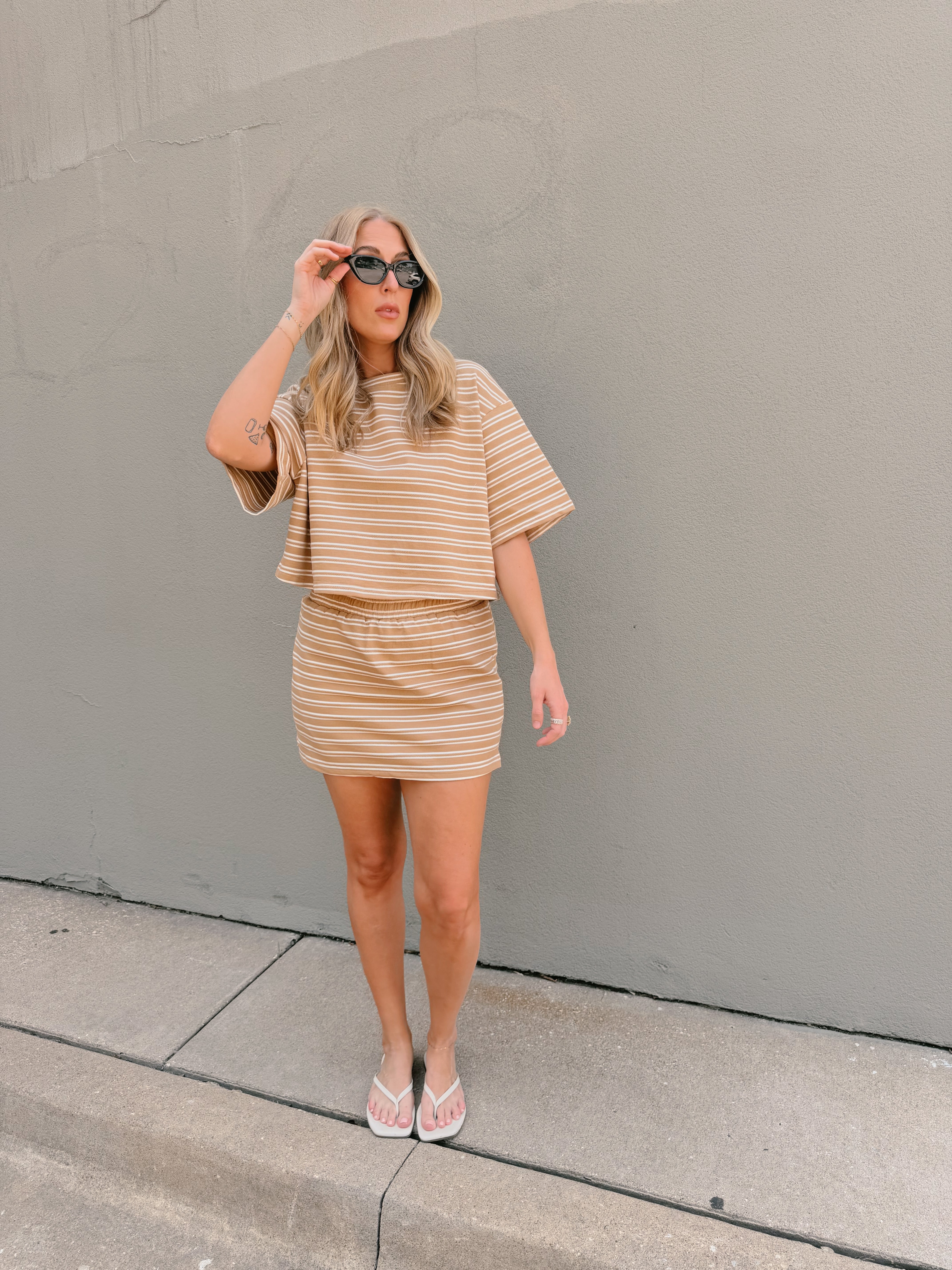 Macy Stripe Top