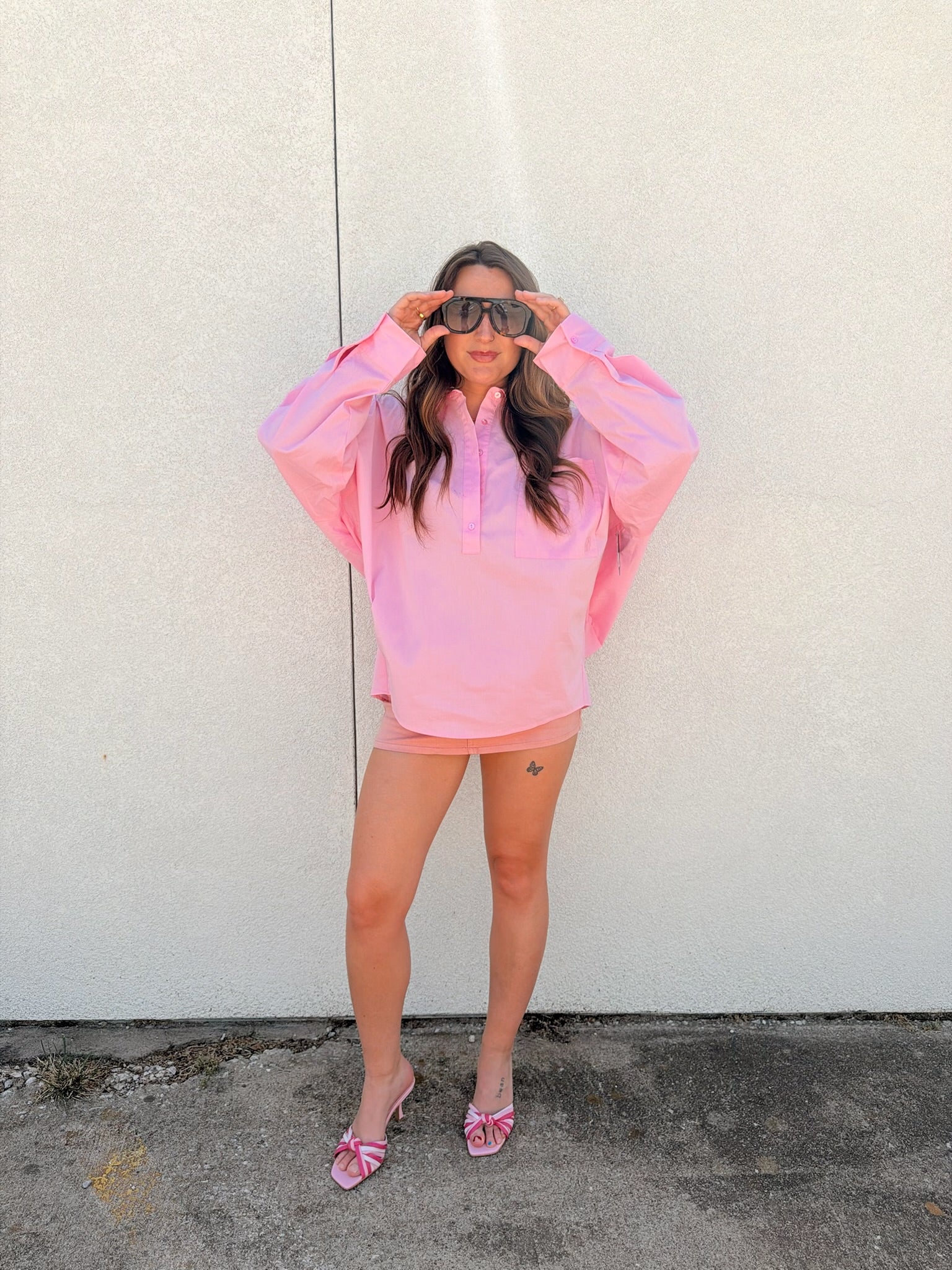 Jiji Lenny Shirt in Rose