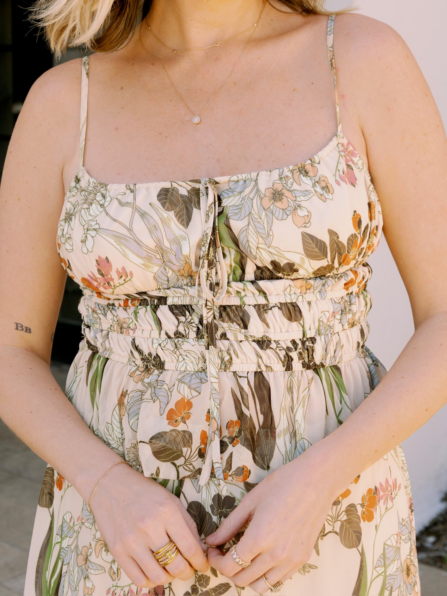dRA Pavia Top in Mossy Floral