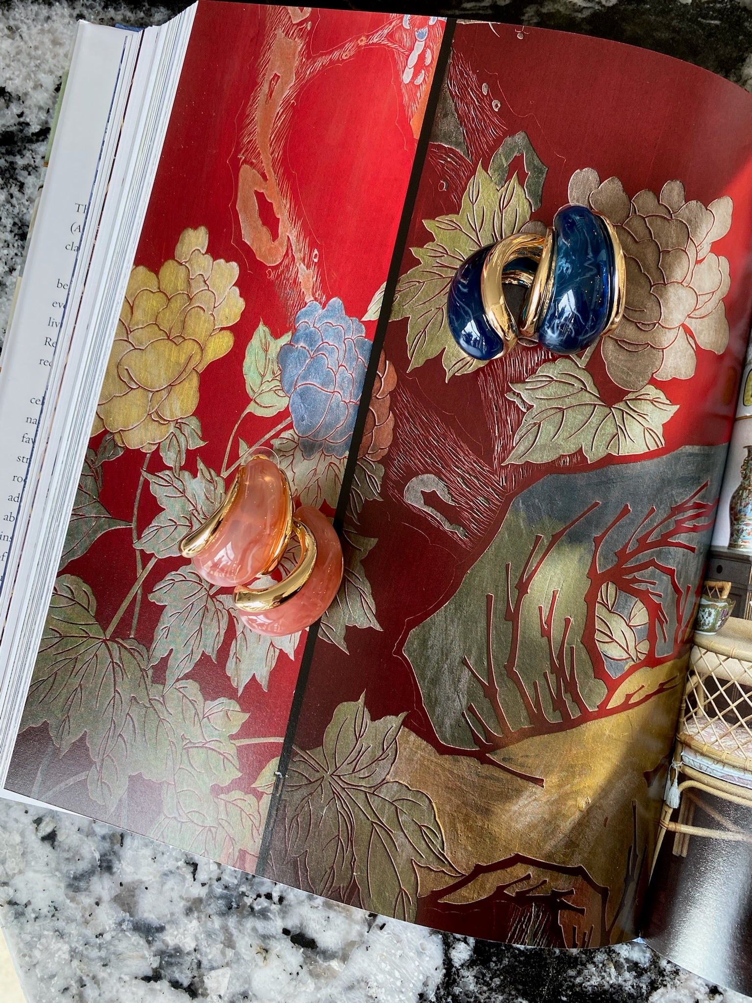 Oversized Teardrop Earrings