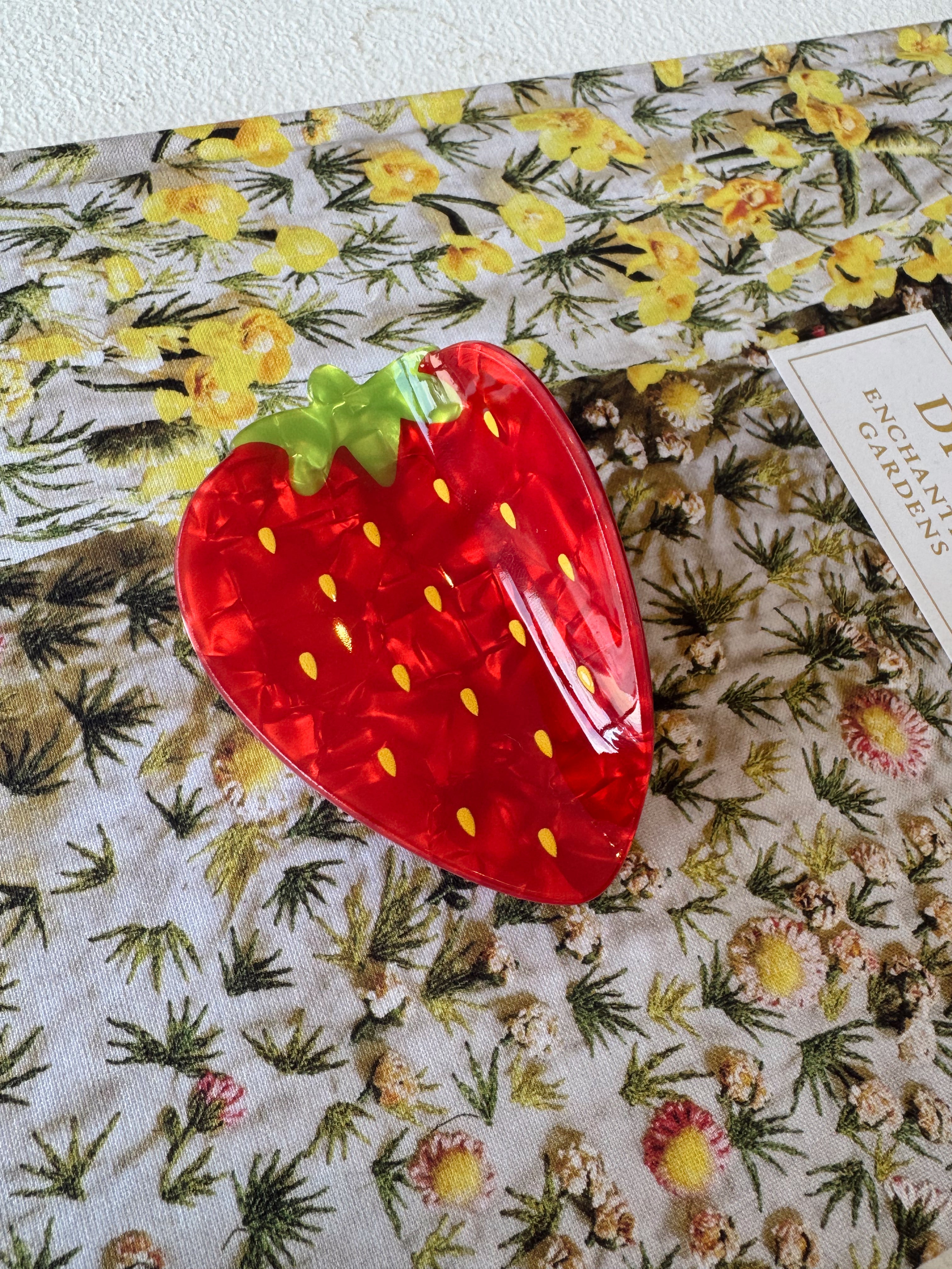 Strawberry Hairclip