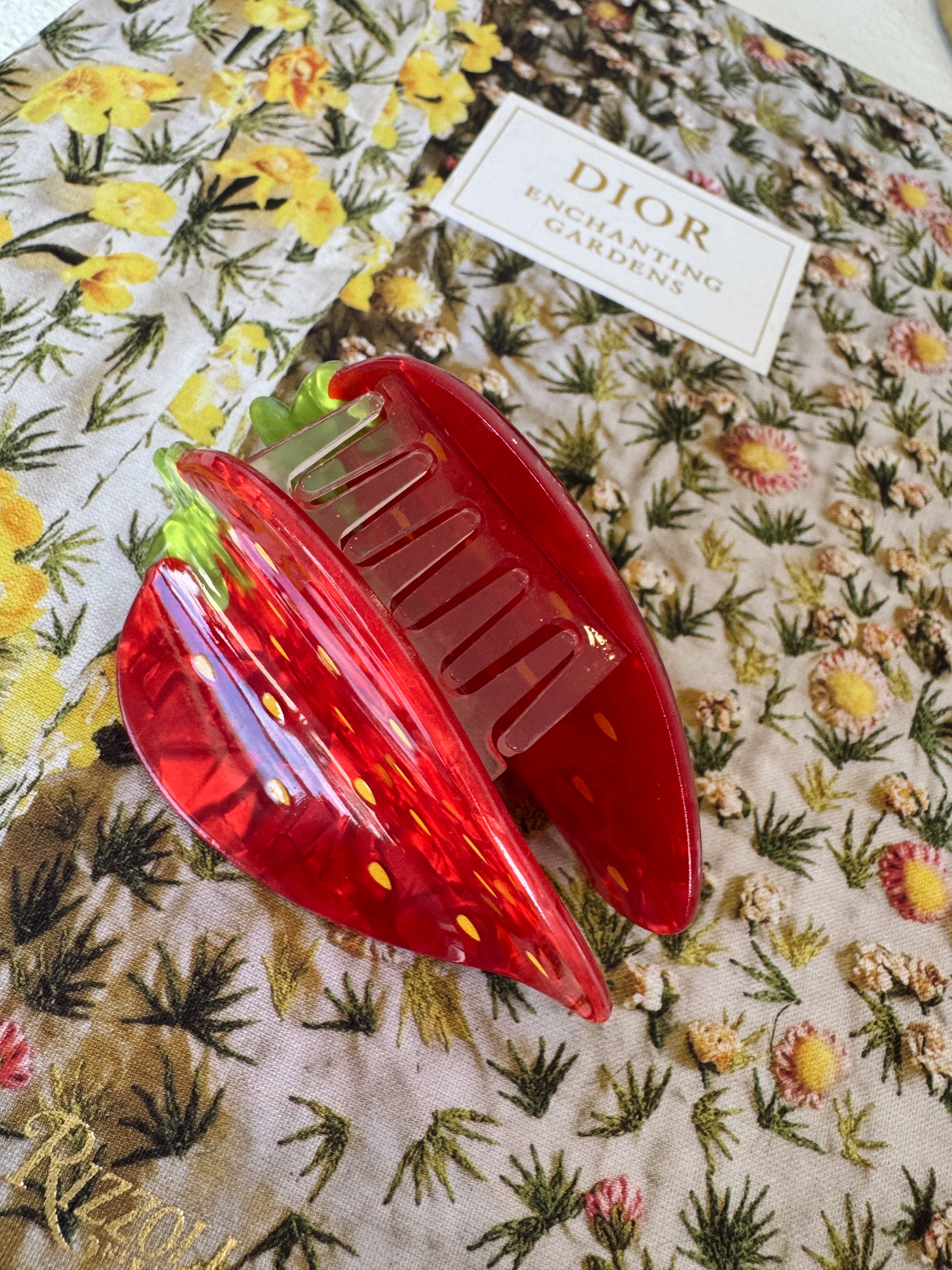 Strawberry Hairclip