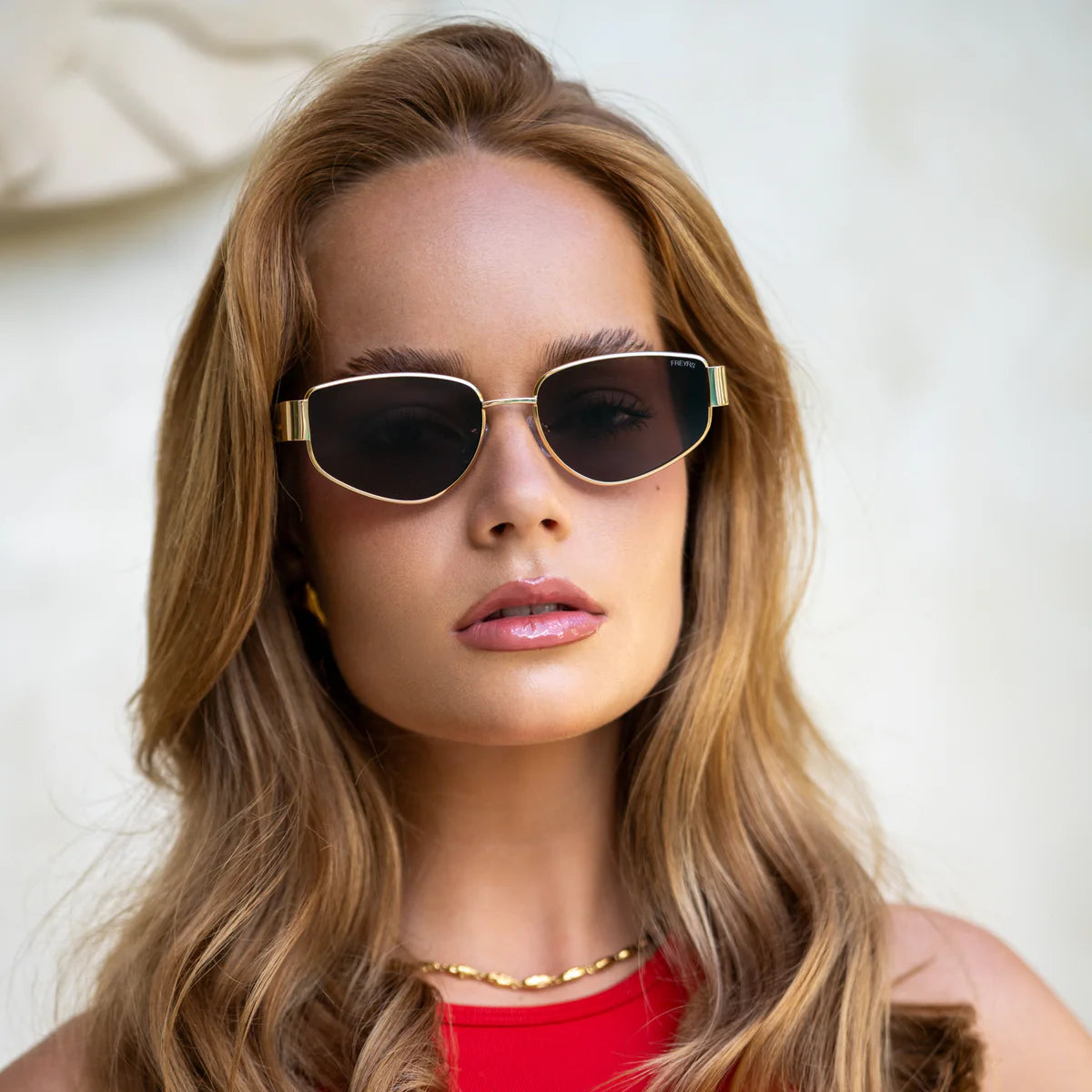 Freyrs Eyewear Delilah - Gold/Brown