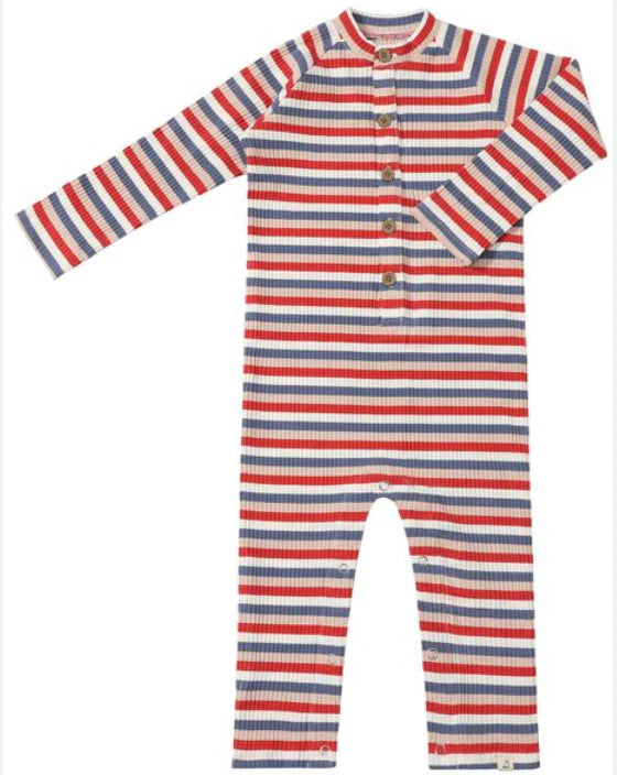Me & Henry MASON Ribbed Henley Romper