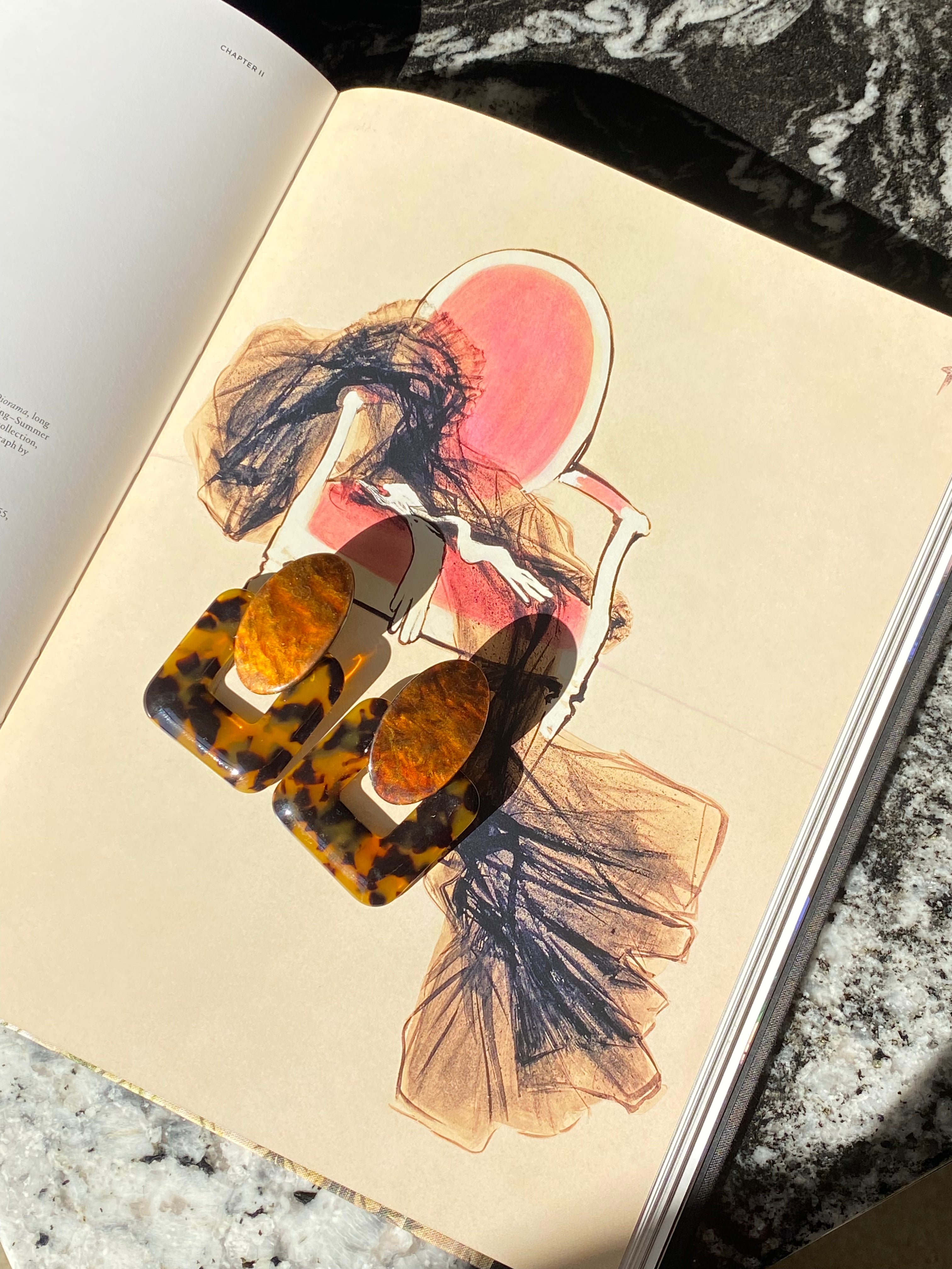 Square Tortoise Earrings