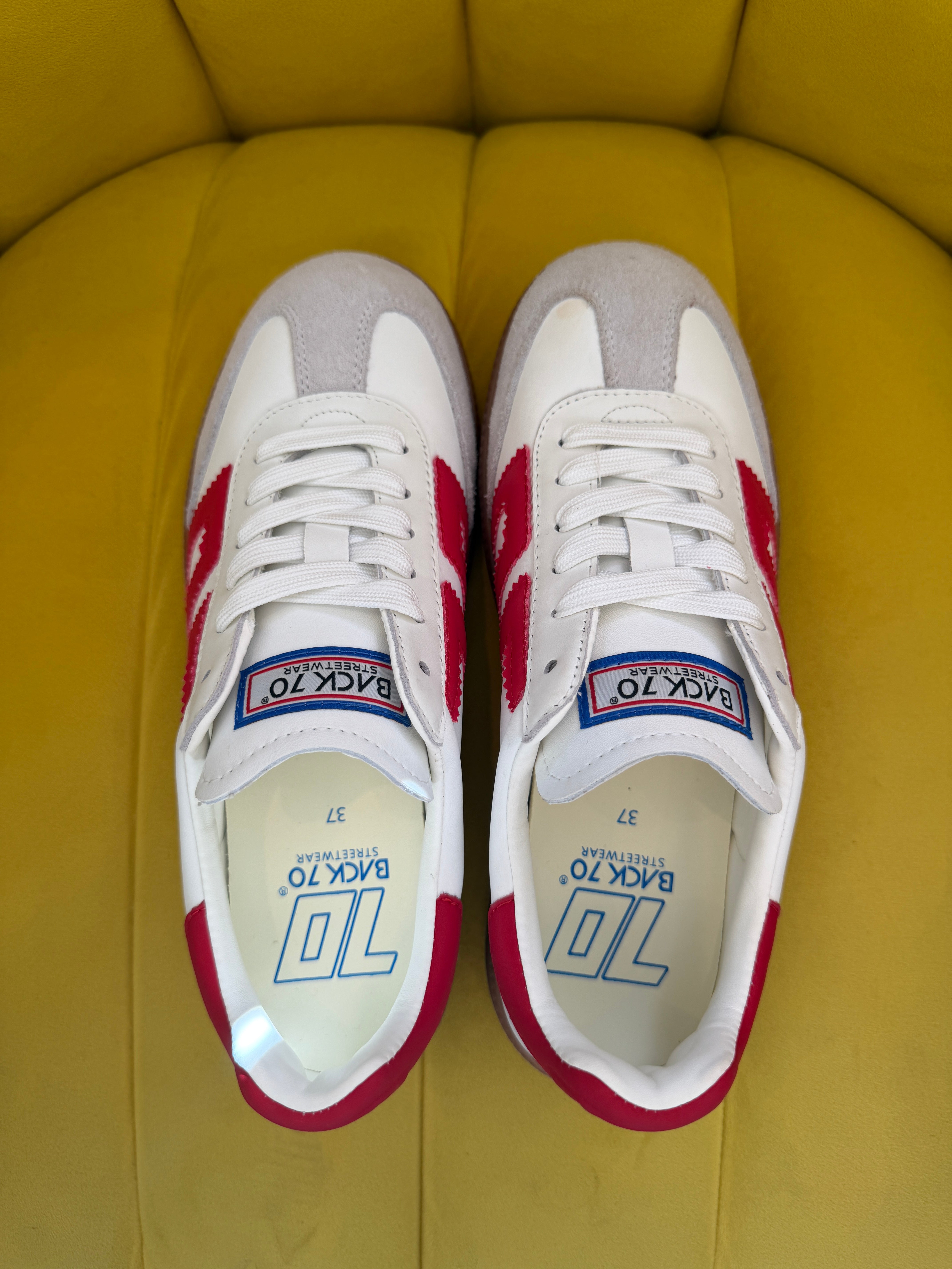 Back 70 Cloud Sneaker - Red