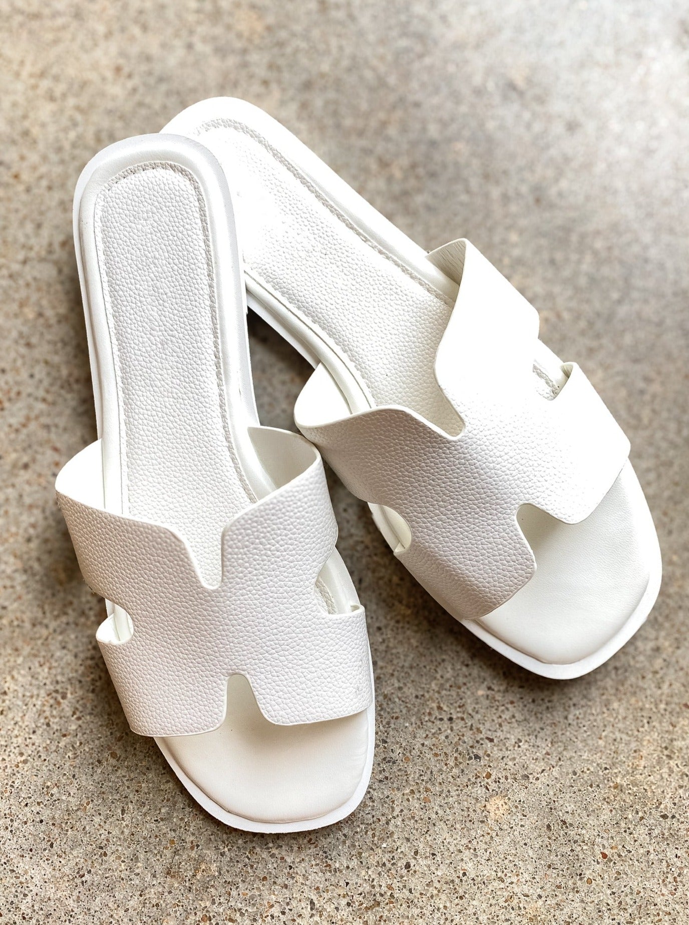 Palms White Sandal