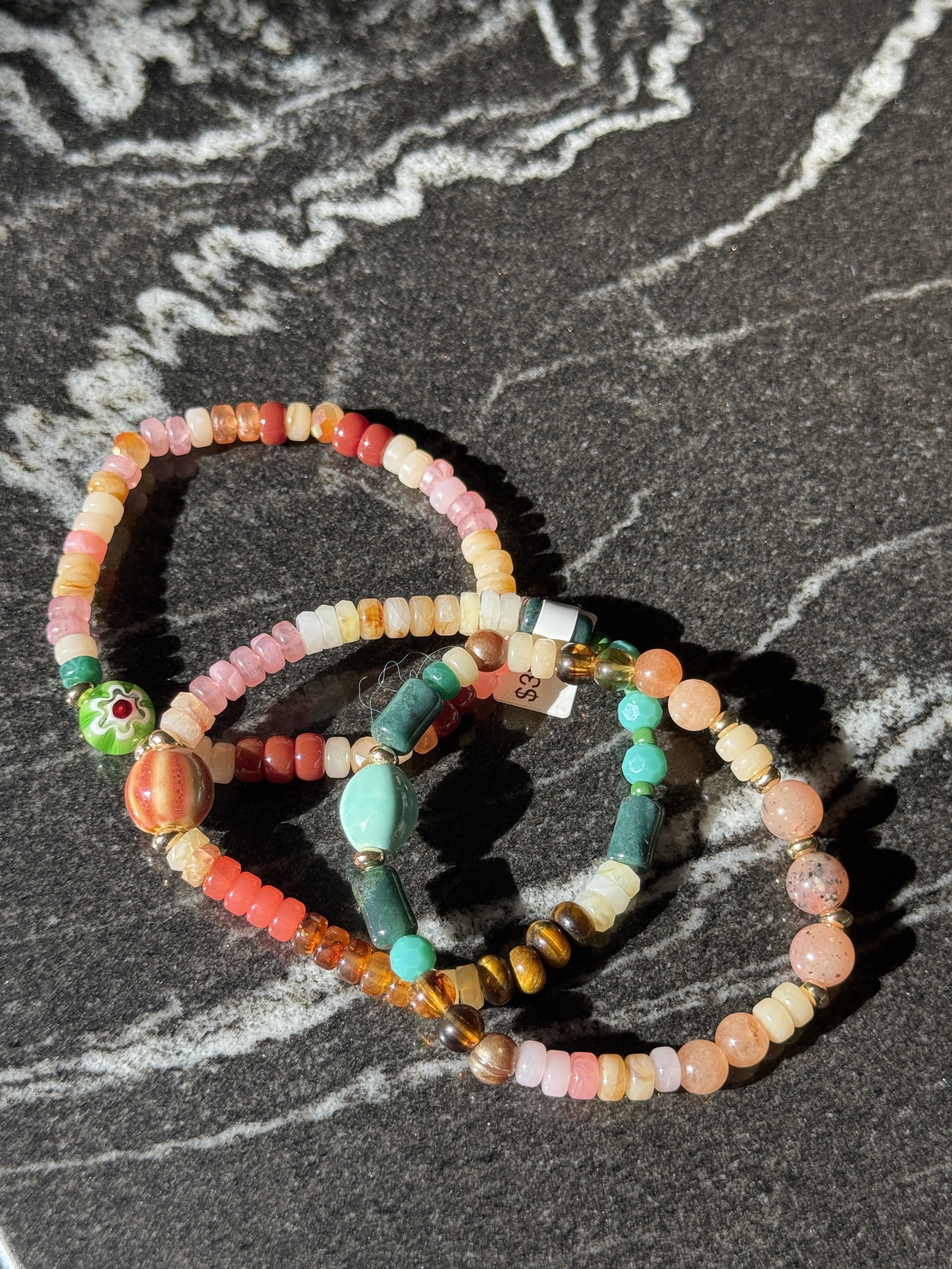 Multi Beaded Bracelet