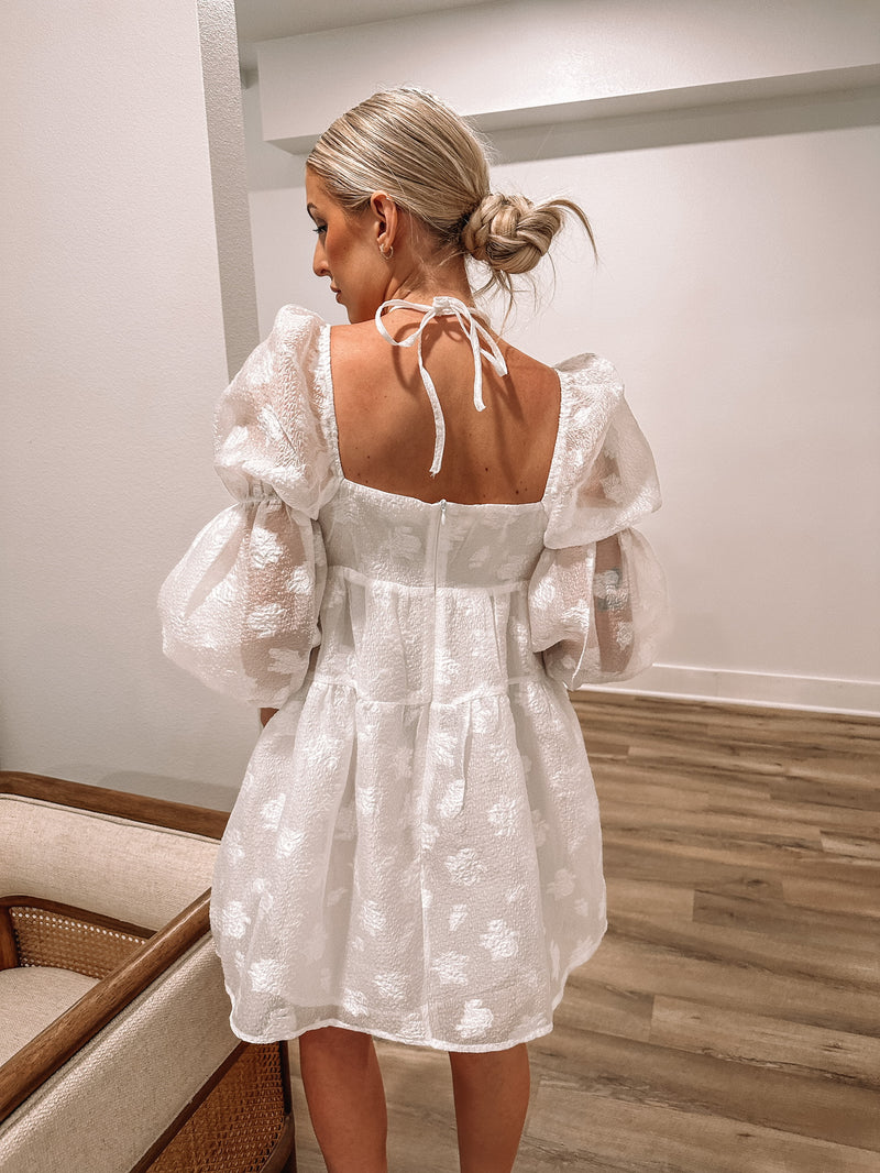 Sweetheart White Dress