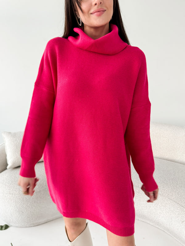 Rose Sweater Dress