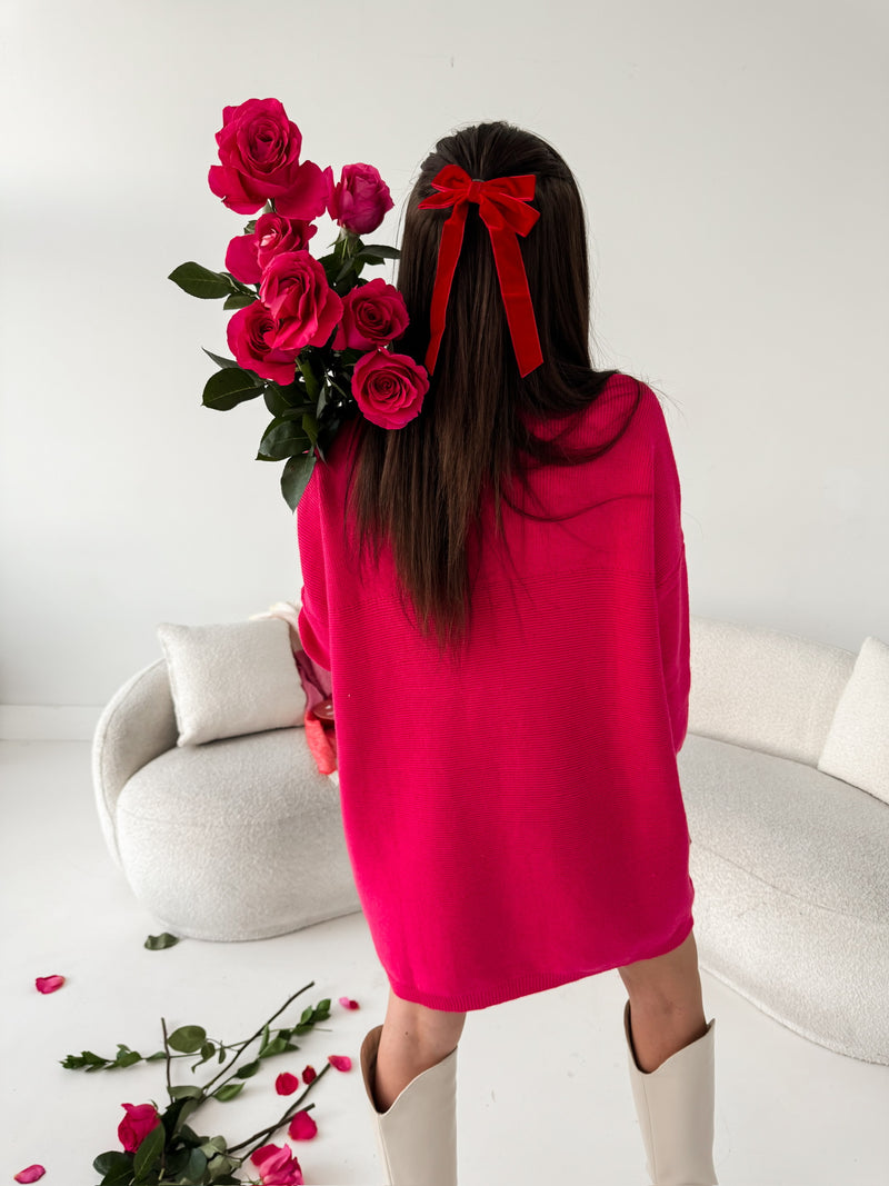 Rose Sweater Dress