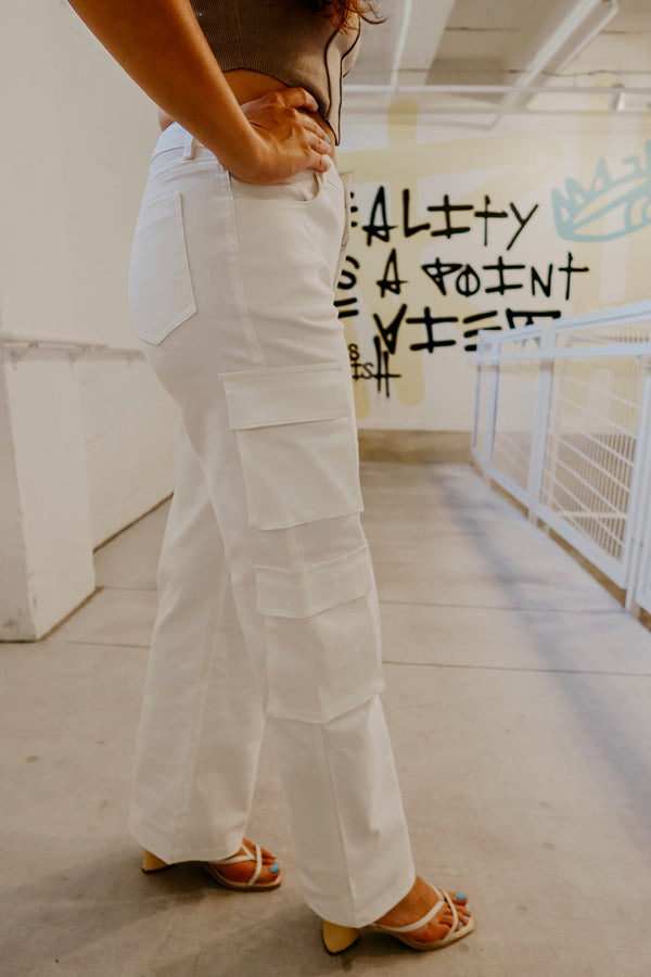 Cargo Pants - Cream