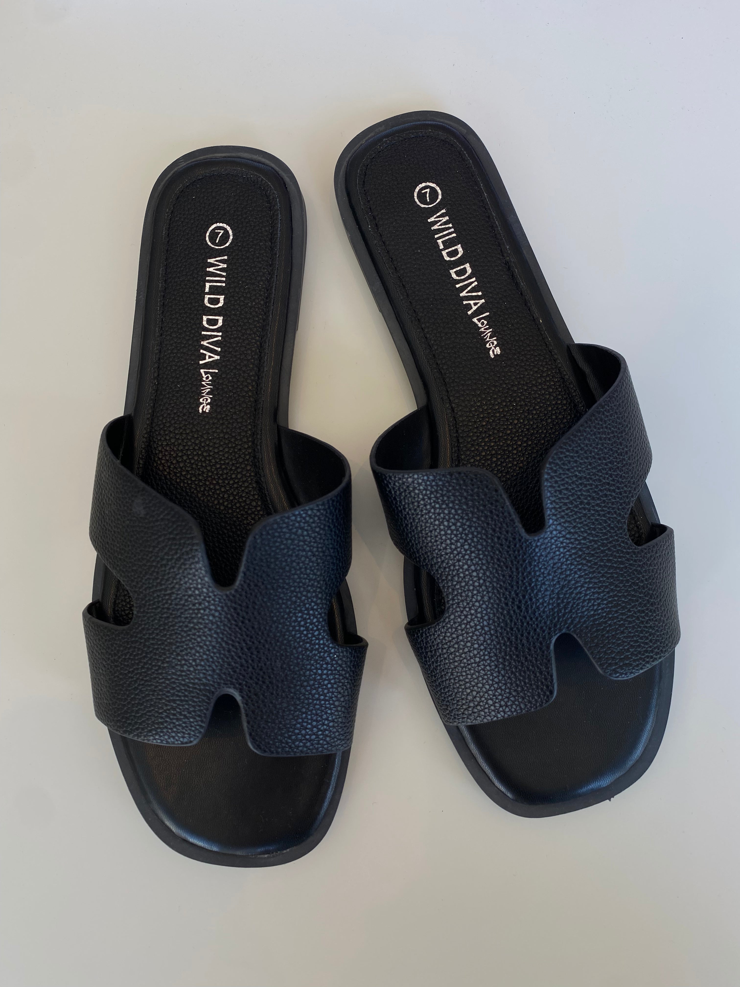 Palms Black Sandal