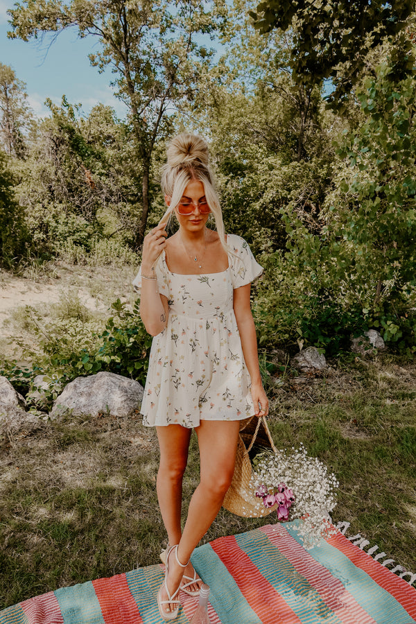 Floral Dreams Romper