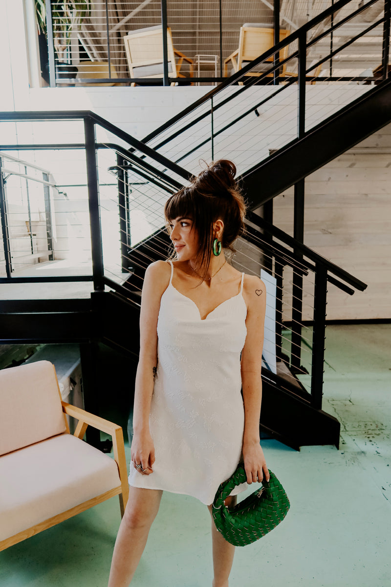 Dainty Mini Dress - Ivory