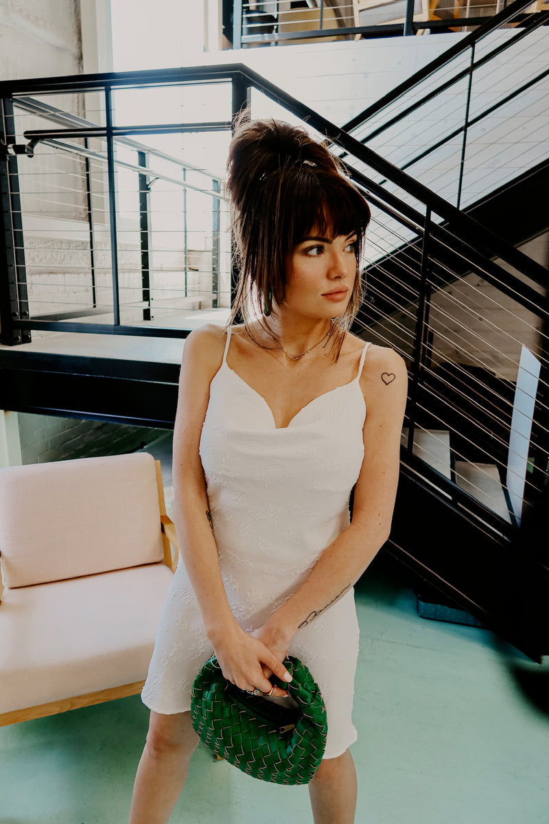 Dainty Mini Dress - Ivory