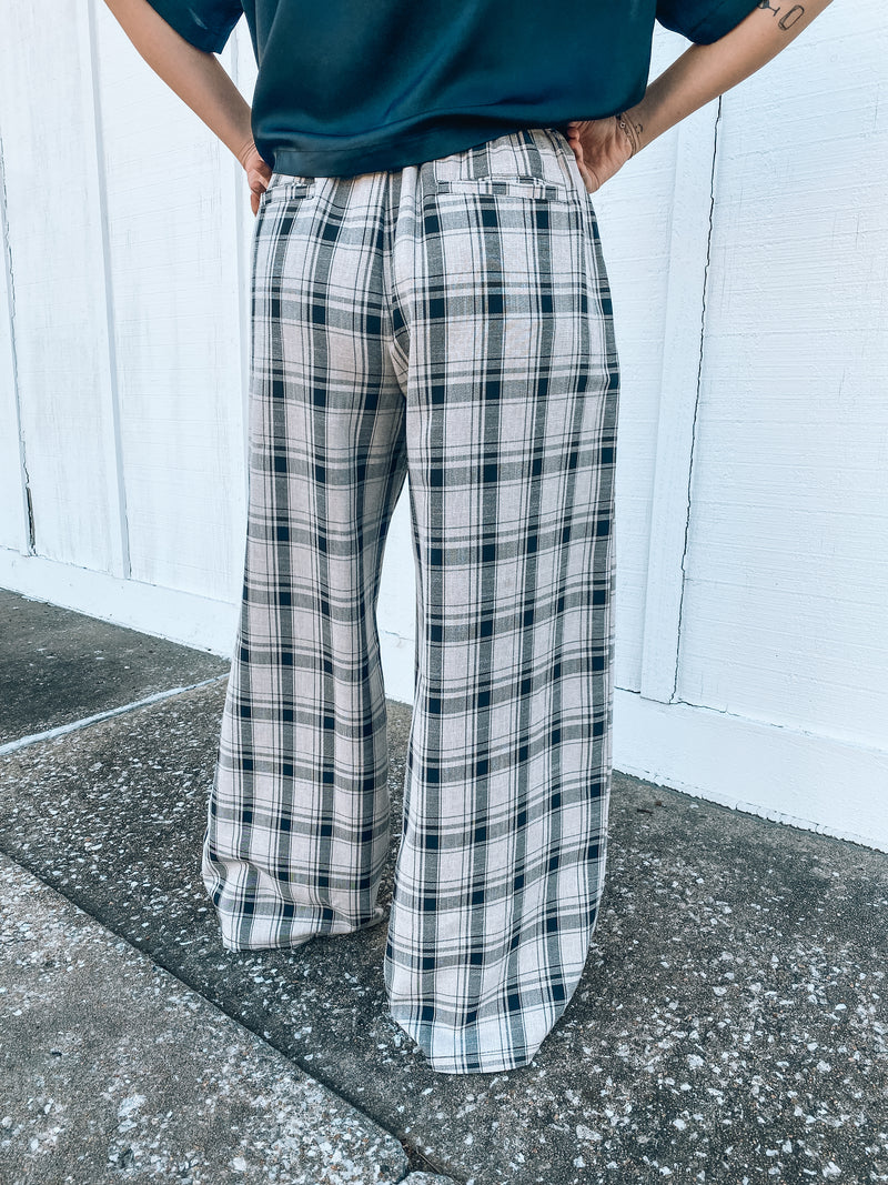 Rory Plaid Trousers