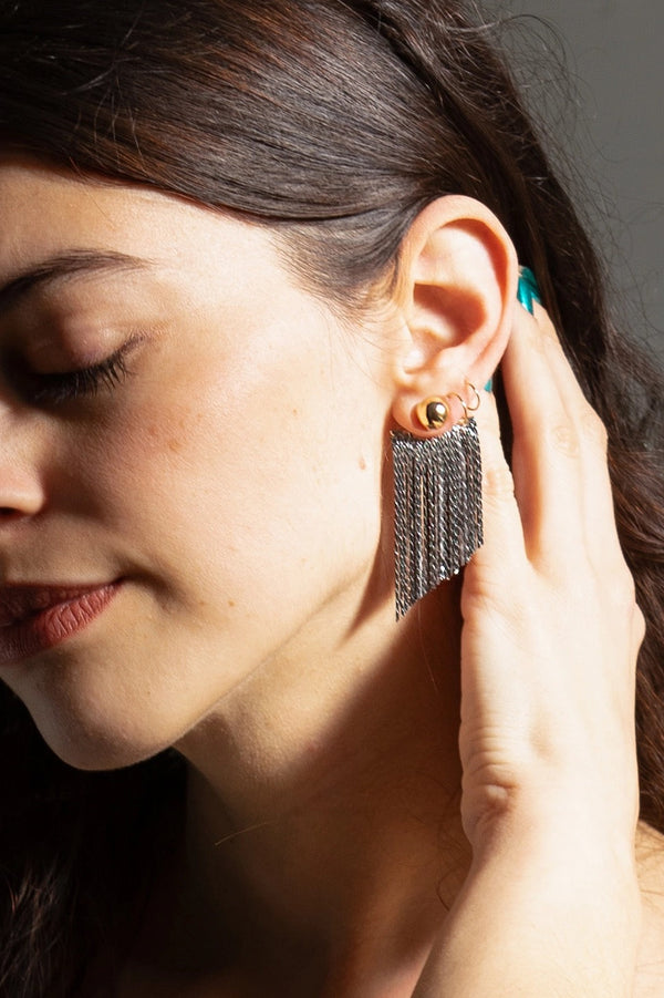 Peter + June Phoebe Rubell Layered Earring