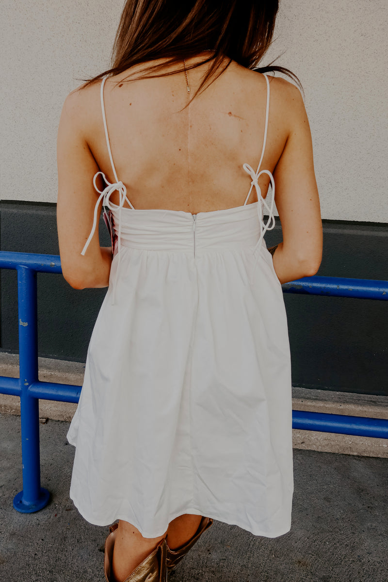 Buddylove Ken Mini Dress - White