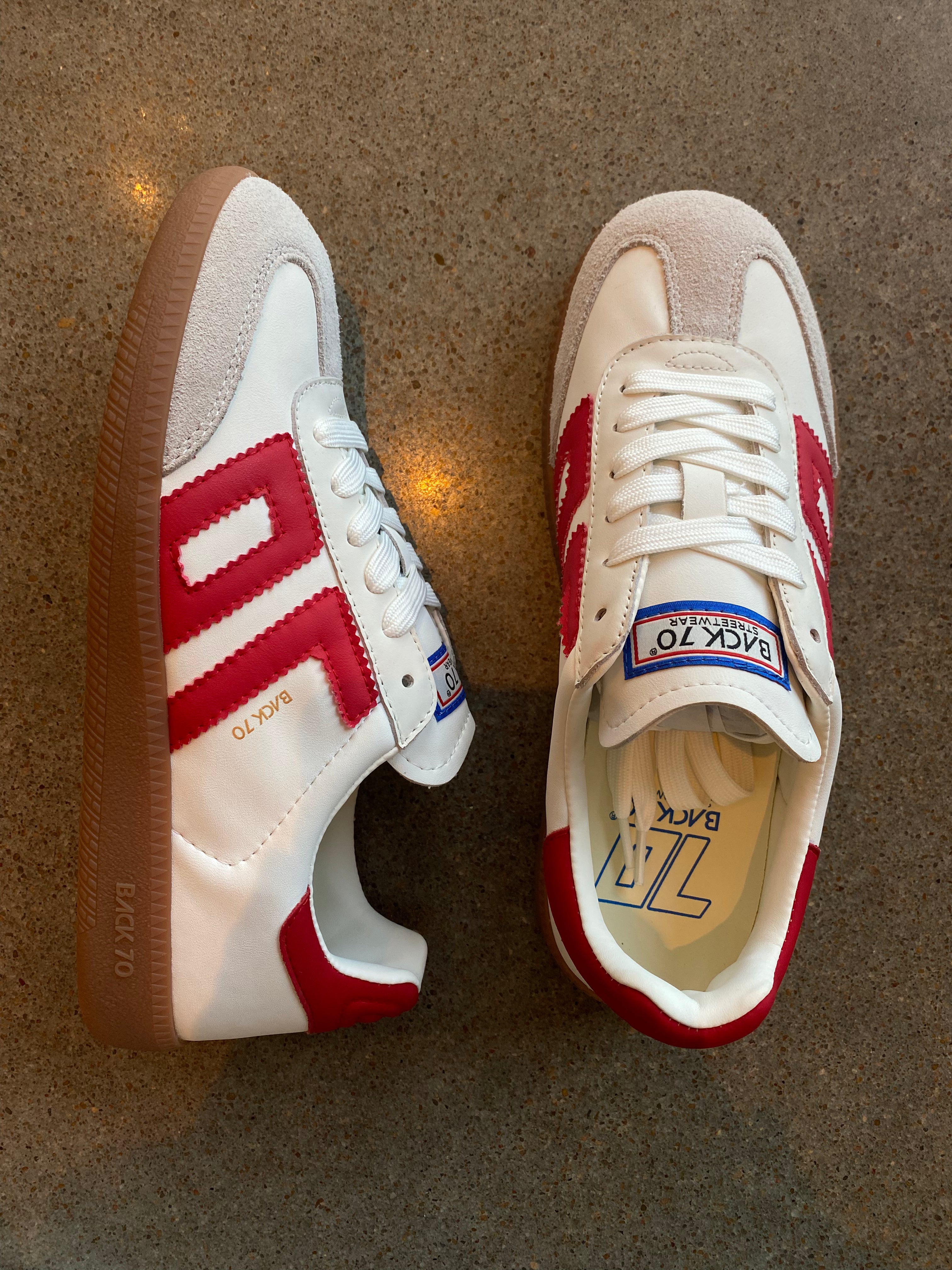 Back 70 Cloud Sneaker - Red