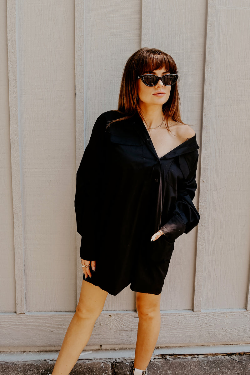 Oversized Utility Button Down