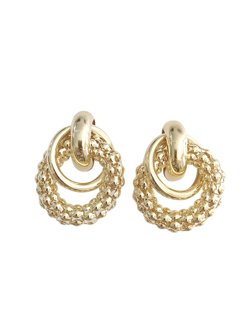 Gemelli Gold Joy Earring