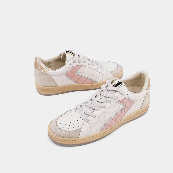 Shu Shop Salma Sneaker - Mauve Croco