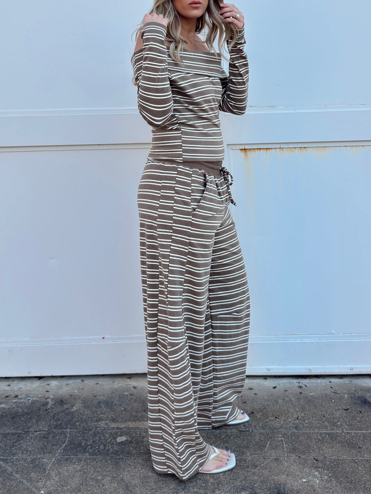Tatum Low Rise Barrel Sweatpants