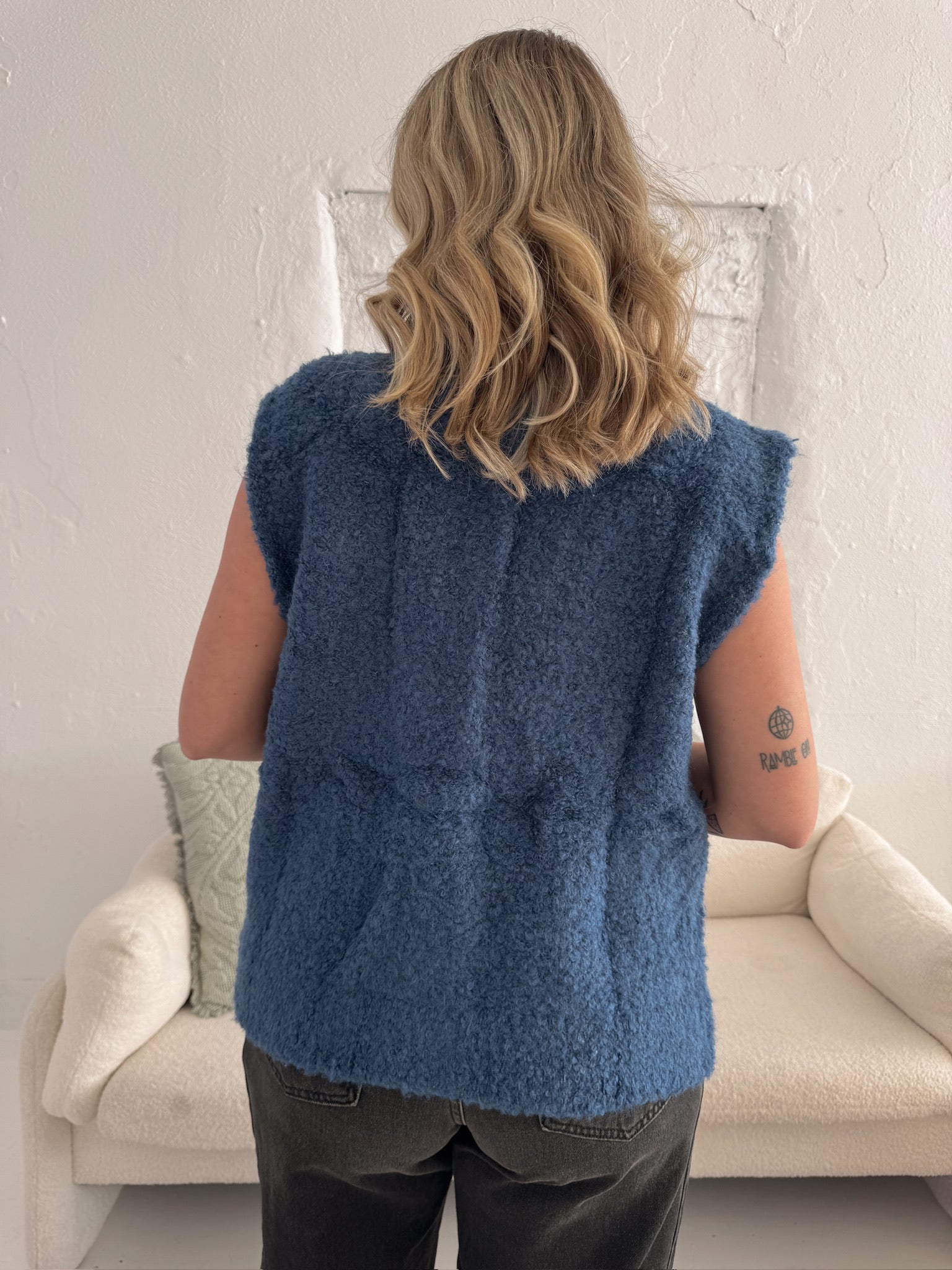 Frnch Shiba Bleu Marine Vest