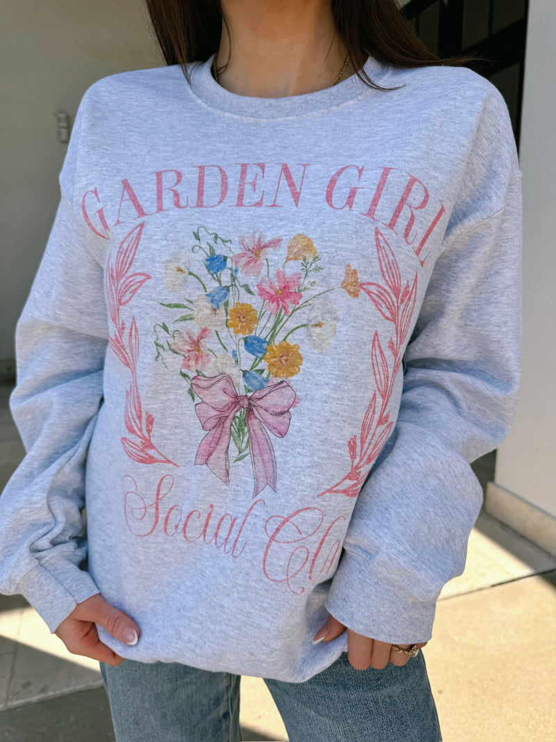 Garden Girl Social Club Sweatshirt