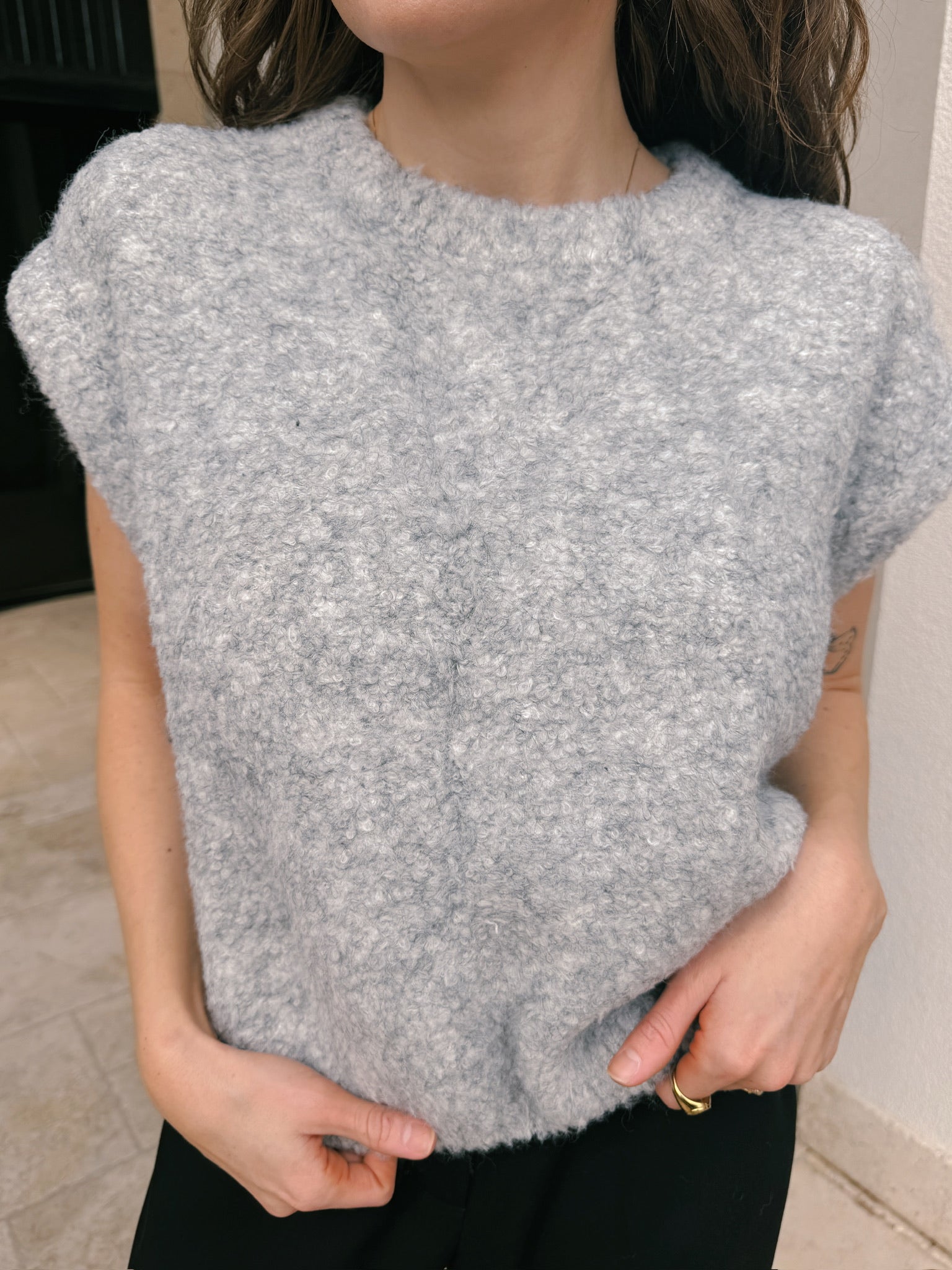 Frnch Jasmin Sweater - Grey
