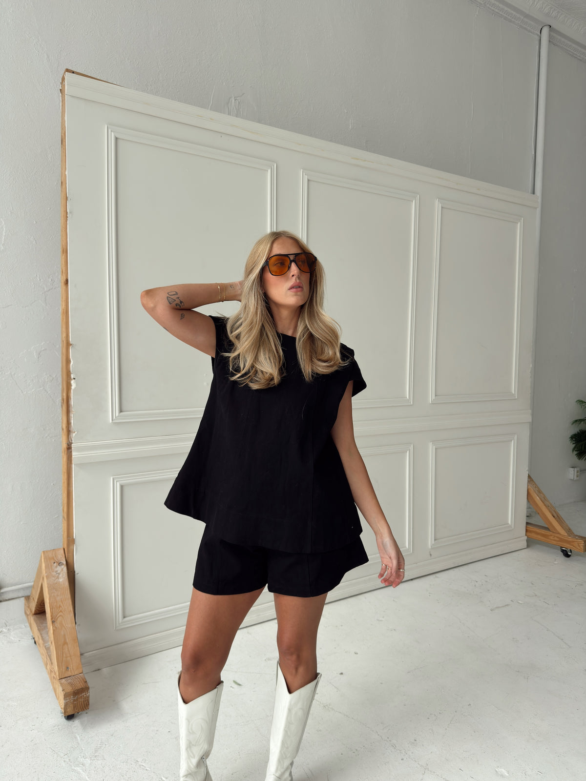 Charlie Cotton Two-Piece Set