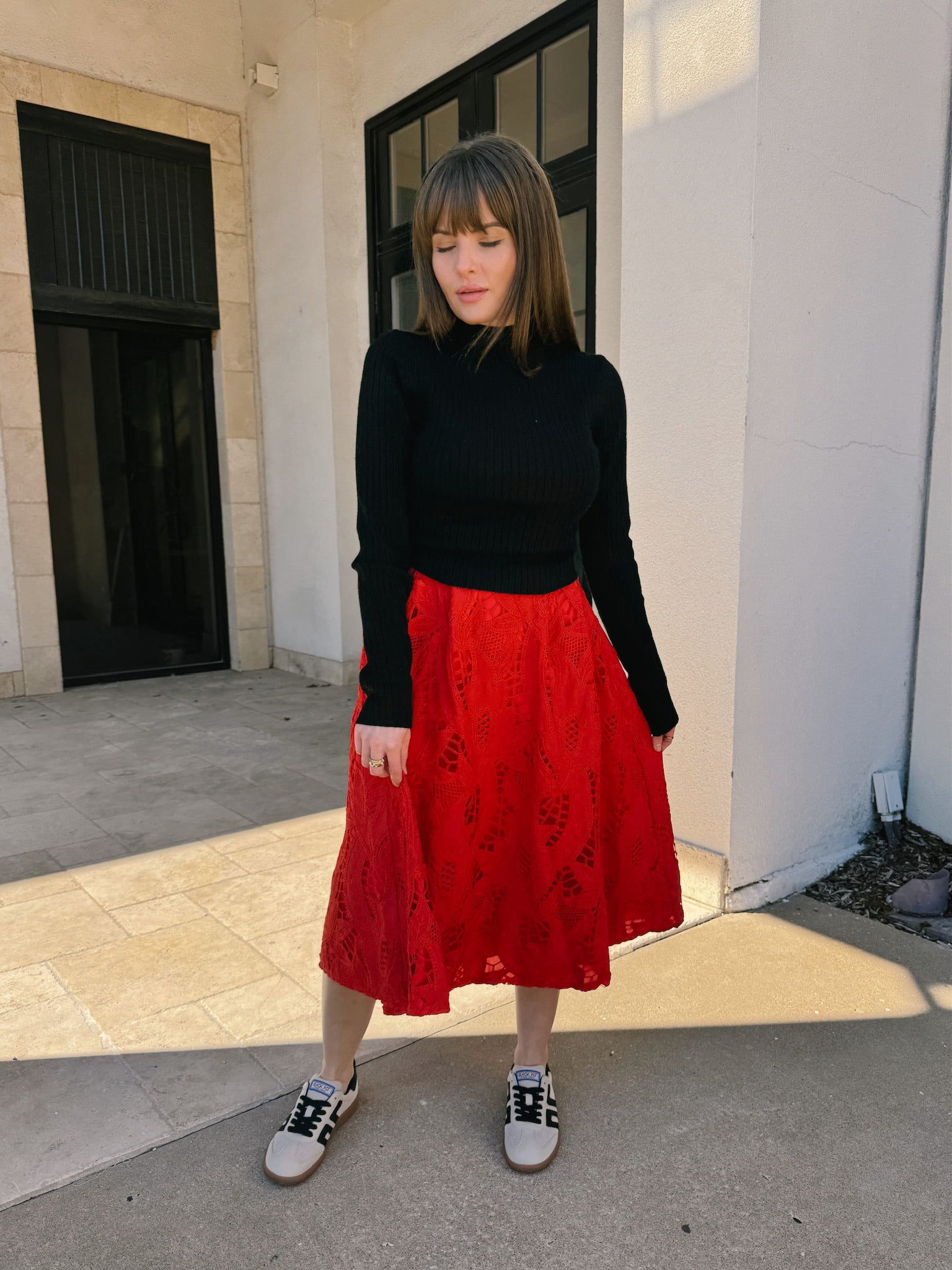 dRA Clementine Skirt - Romance Red