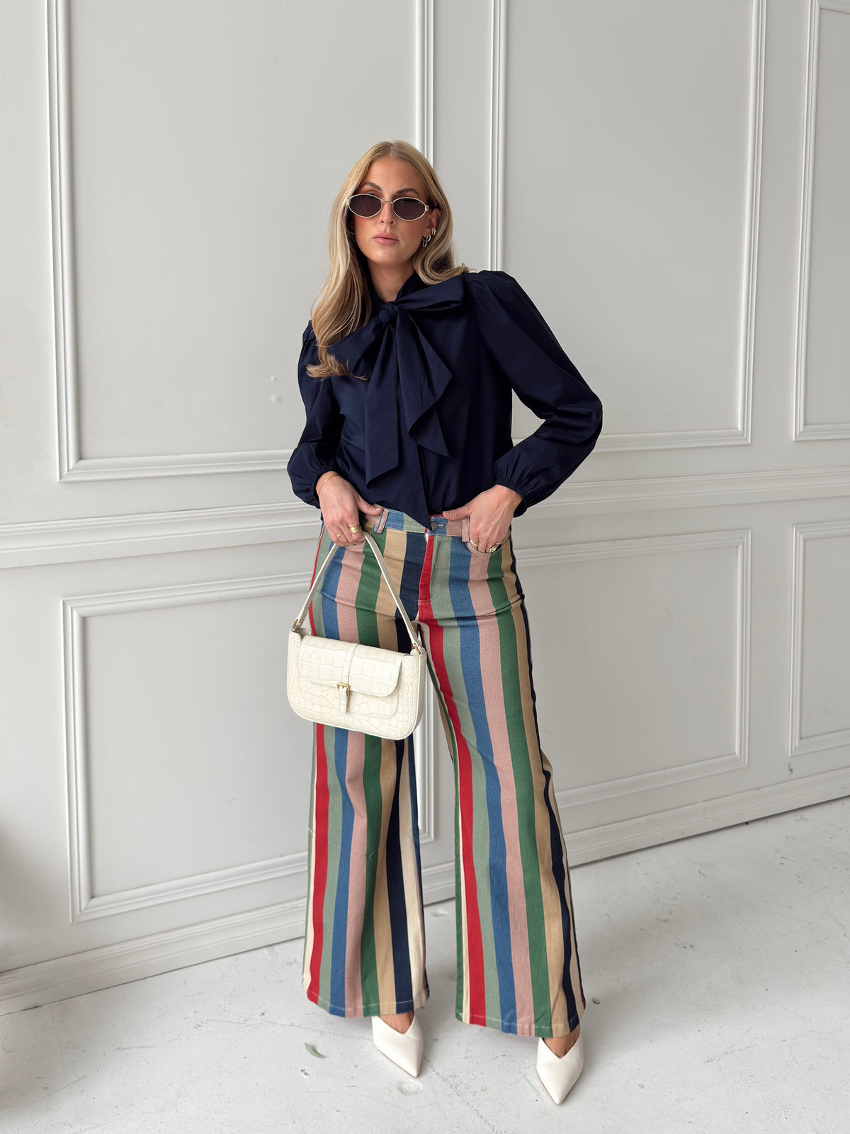 Frankie Retro Stripe Jean