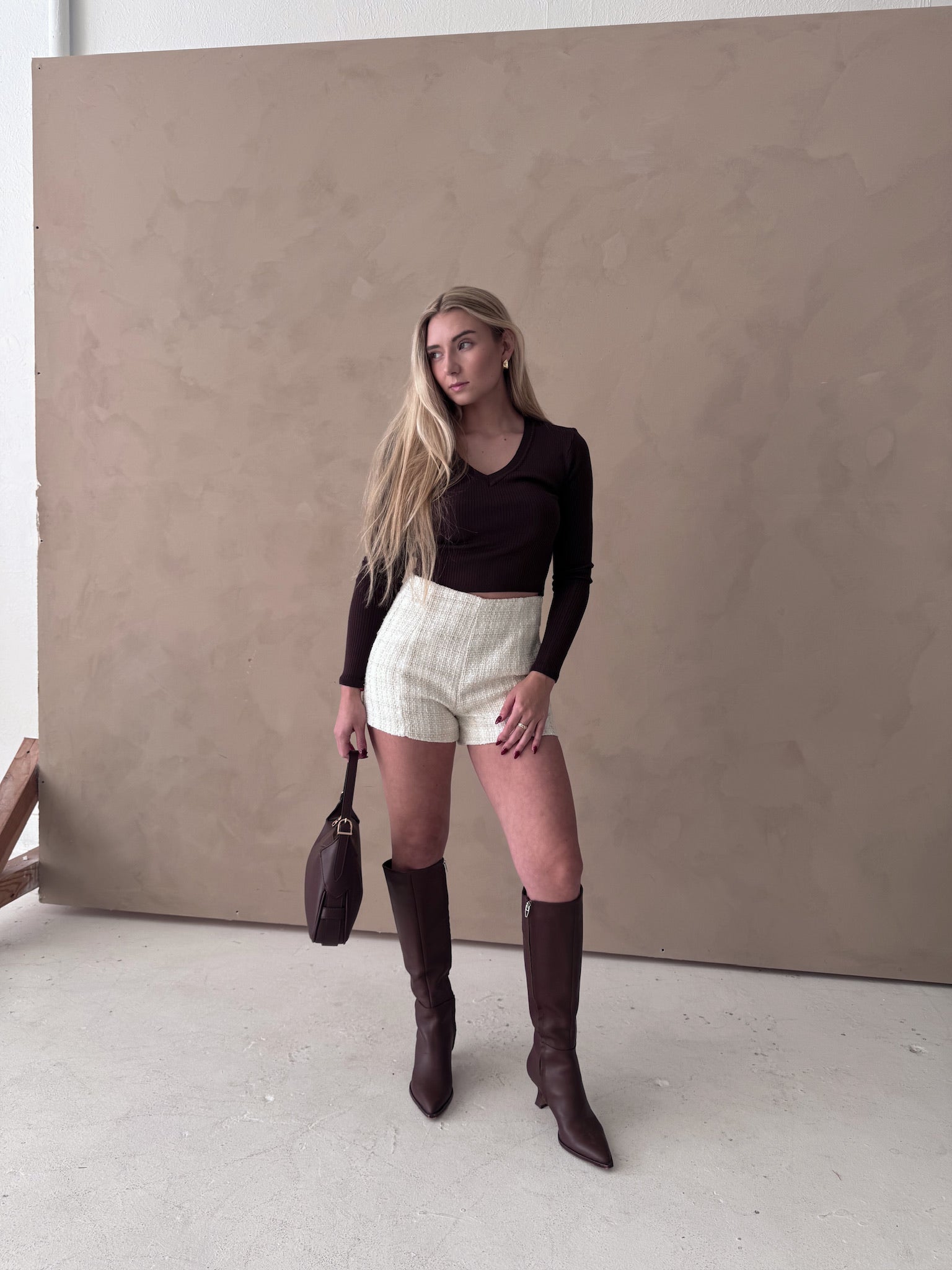 Essentials Long Sleeve - Brown