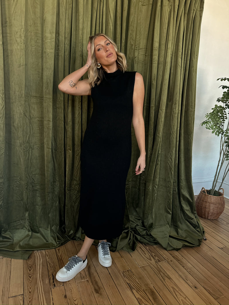 Maeva Sweater Maxi - Black