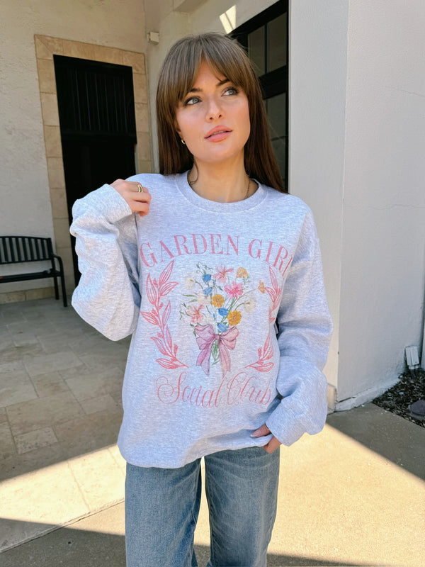 Garden Girl Social Club Sweatshirt