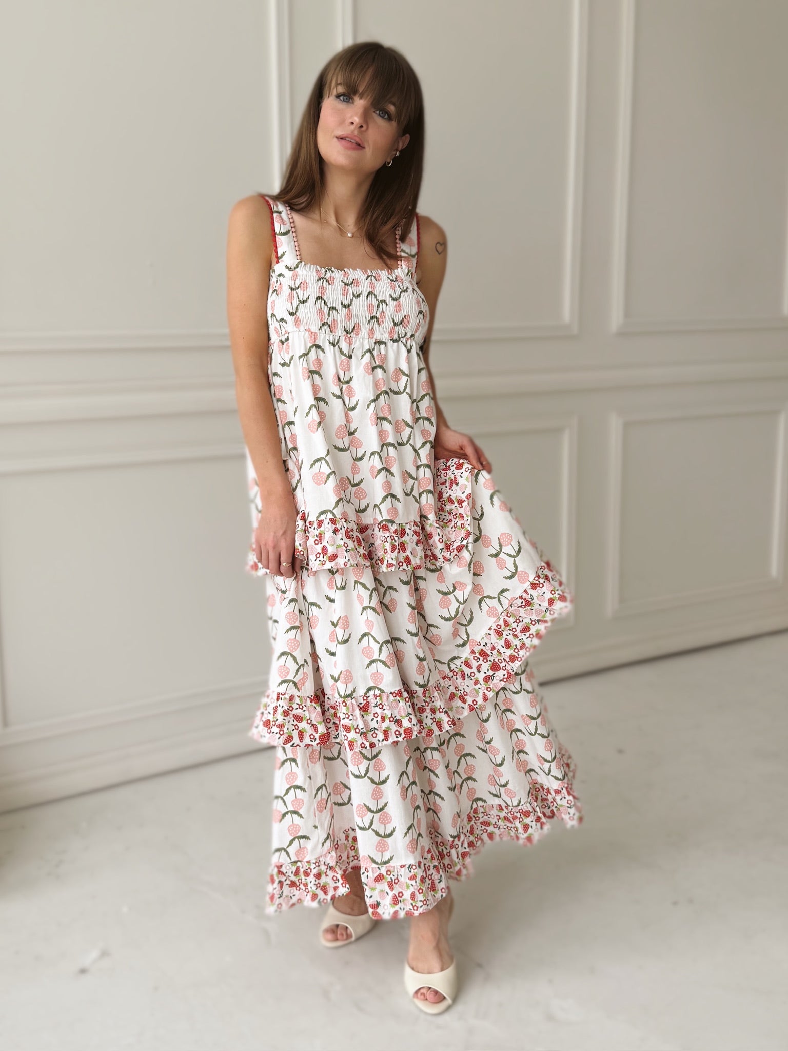 Strawberry Fields Maxi Dress