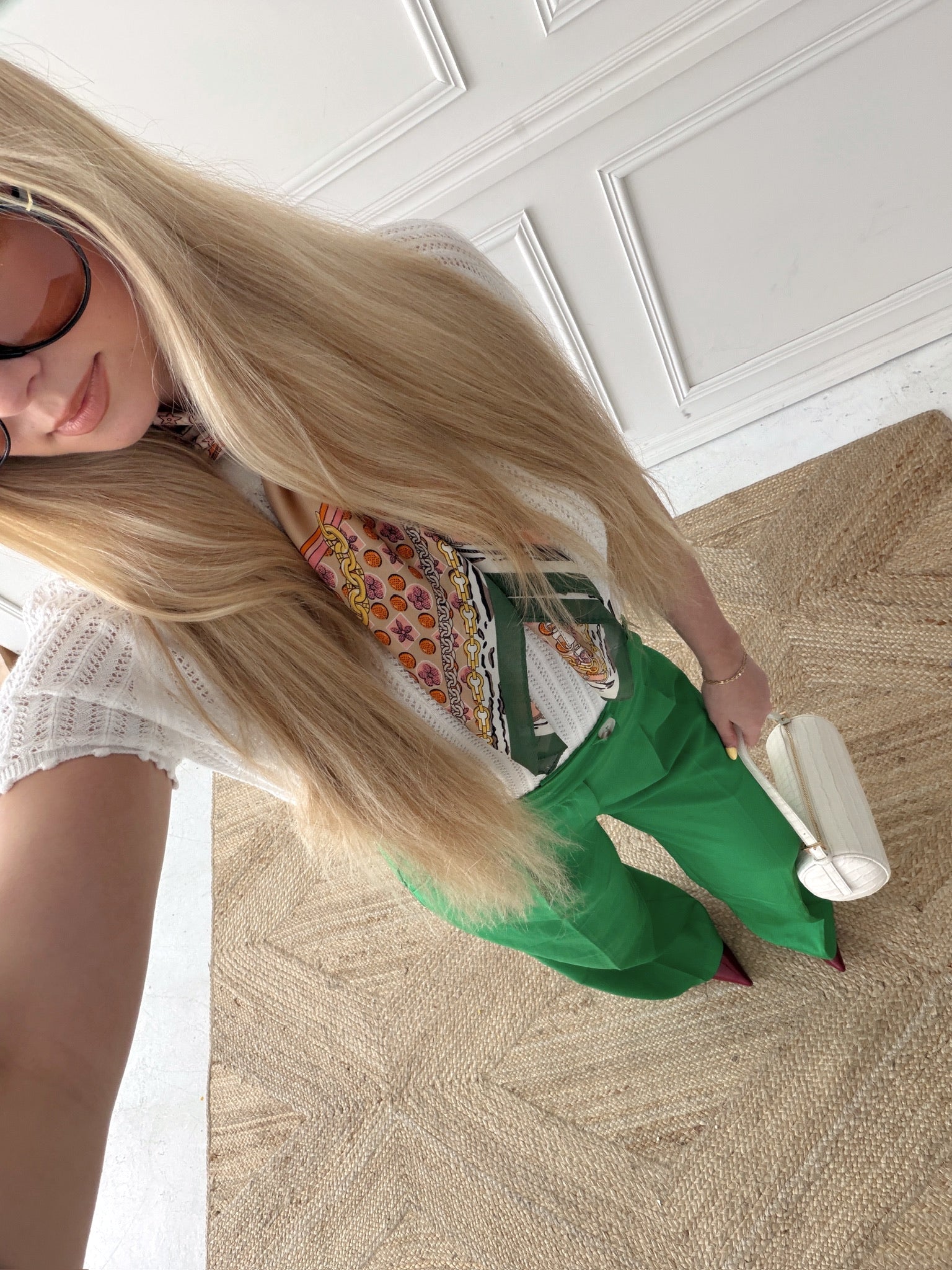 Frnch Caraiva Pant in Vert