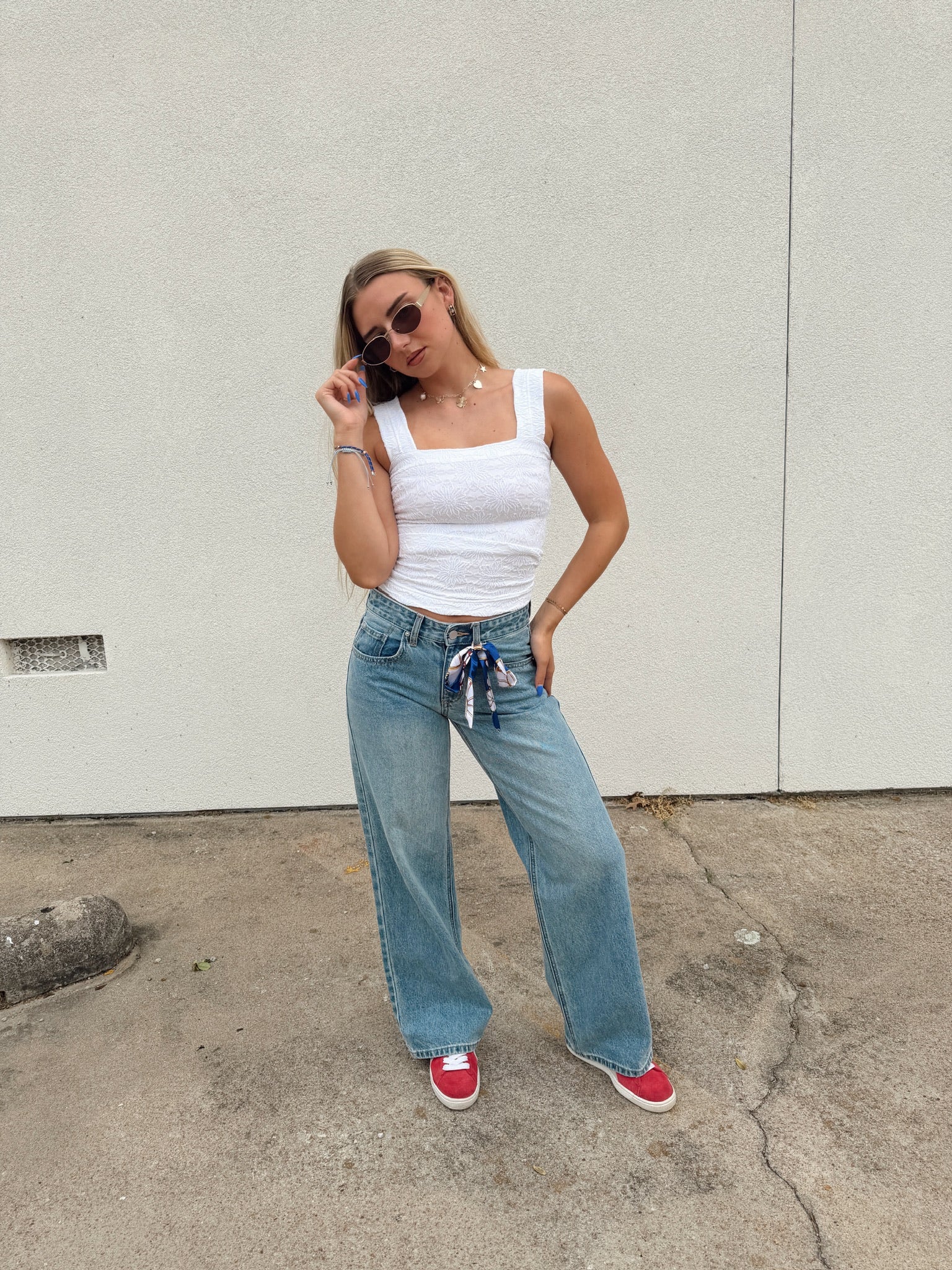 Summer Essentials Tank - White