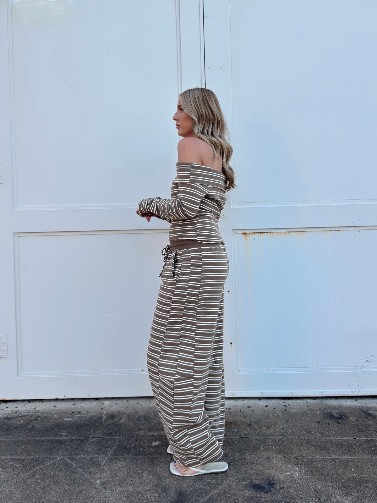 Tatum Low Rise Barrel Sweatpants