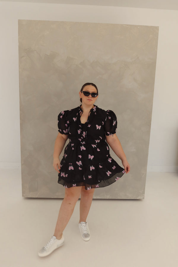 Buddylove Clementine Elastic Waist Mini Dress - Pandora